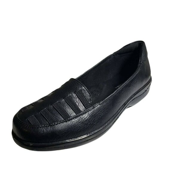 Easy Street Womens Genesis Black Slip On Comfort Flats Sz 8.5WW - LEFT SHOE ONLY - Picture 1 of 6